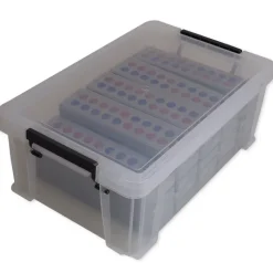Klassensatz ABACO für 20-er Zahlenraum, rot-blau 5er-Wechsel, 24-tlg., in Box