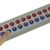 Klassensatz ABACO für 20-er Zahlenraum, rot-blau mit Zahlen, 24-tlg., in Box