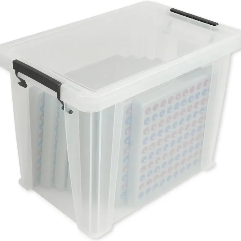 Klassensatz ABACO für 100-er Zahlenraum, rot-blau, mit Zahlen, 8-tlg., in Box