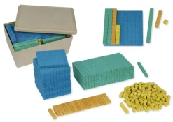Klassensatz Dienes Grundsortiment, 452-tlg., Zahlenraum 1.000, farbig