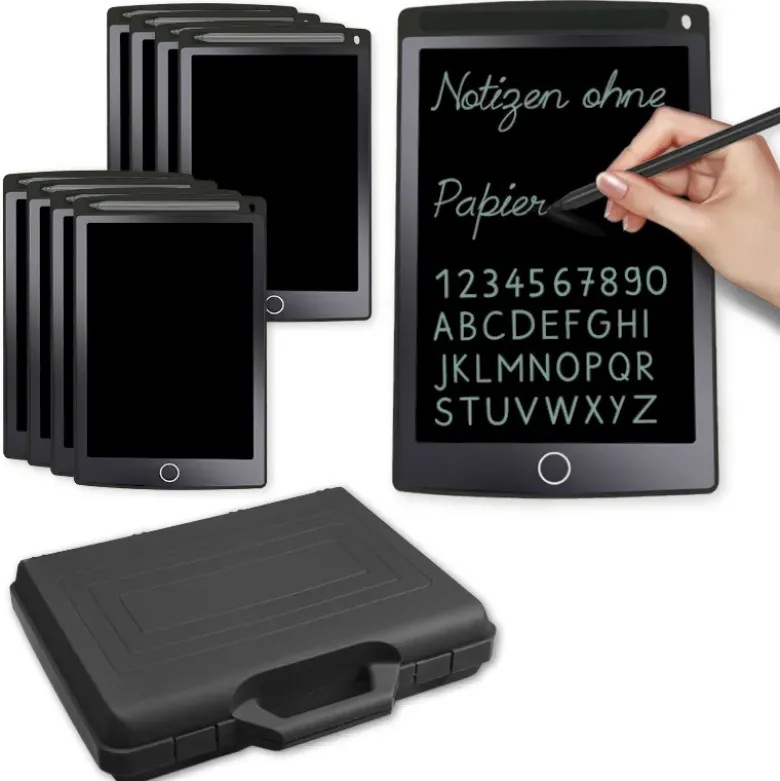 Klassensatz Digitale Schiefertafel SD "A4-XS", 8-tlg., im Koffer