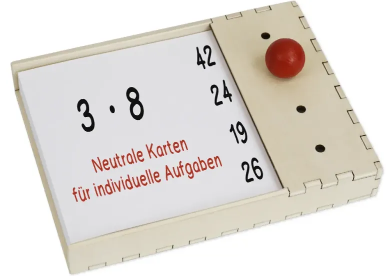 Klassensatz Holzcomputer, 8-tlg., in Stapel-Box