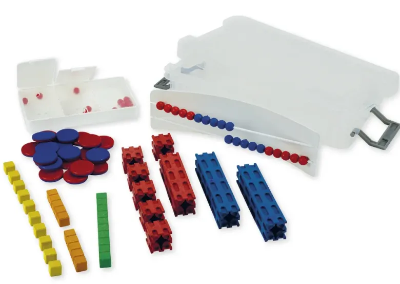 Klassensatz Mathe-Basis-Set Plus Zahlenraum bis 20, rot/blau, 20 Stück, in Box