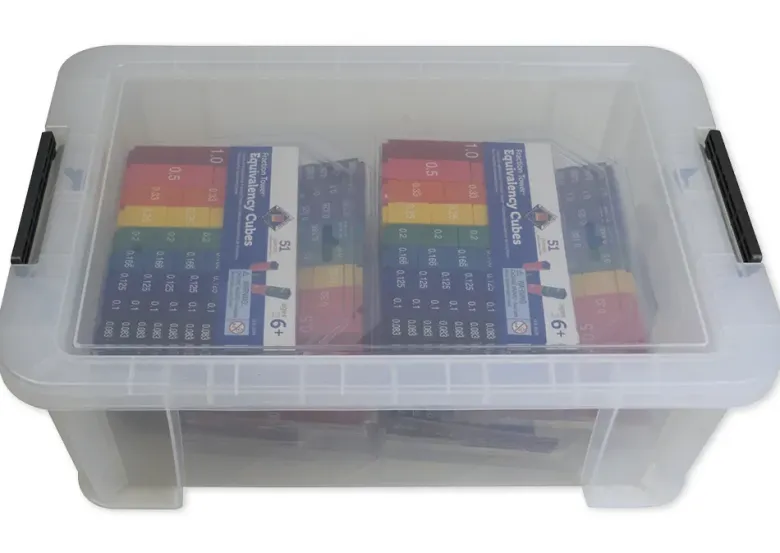 Klassensatz Rechen-Steckwürfel "Multifunktional", 8-tlg. in Stapel-Box