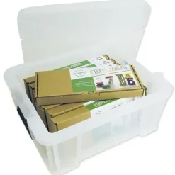 Klassensatz Stapel-Zahlen Montessori-Farben, 8-tlg., in Stapel-Box 