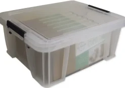 Klassensatz Stapel-Zahlen naturfarben, 8-tlg., in Stapel-Box