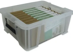 Klassensatz Stapel-Zahlen naturfarben, 8-tlg., in Stapel-Box
