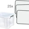 Klassensatz Whiteboard A4-Plus, doppelseitig, 25 Stück in Box