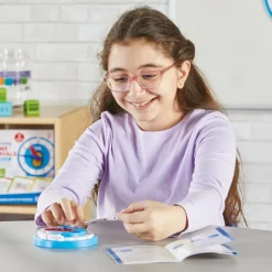 Klassenset Schüler-Lern-Uhren mit Zahlenstrahl, 24-tlg.