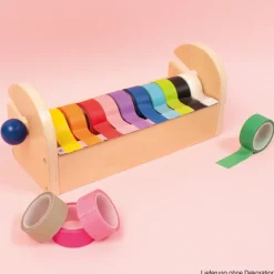 Klebeband-Abroller aus Holz