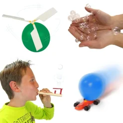 Kleines Experimentier-Set "Luft", 9-tlg.