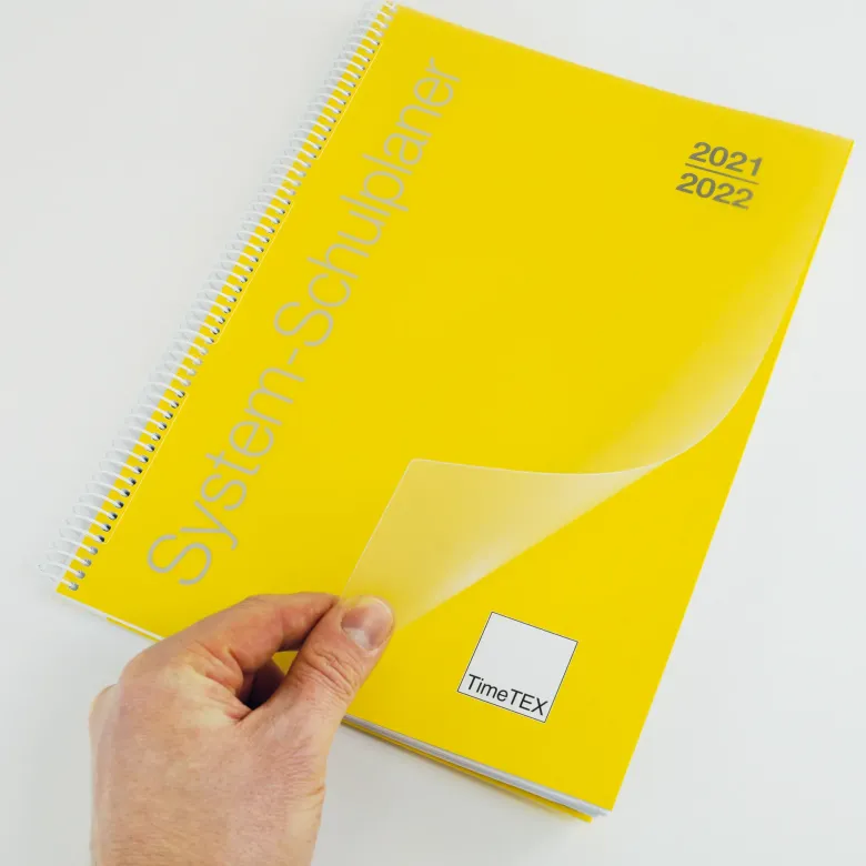 Klick-Schutz-Cover für Spiralbindung A4, wiederverwendbar