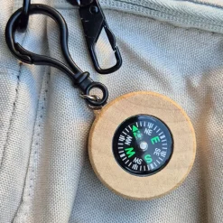 Kompass aus Holz, 45 mm ø, 1 Stück