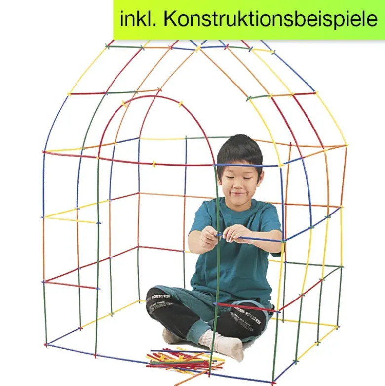 Konstruieren mit Halmen, 230-tlg.