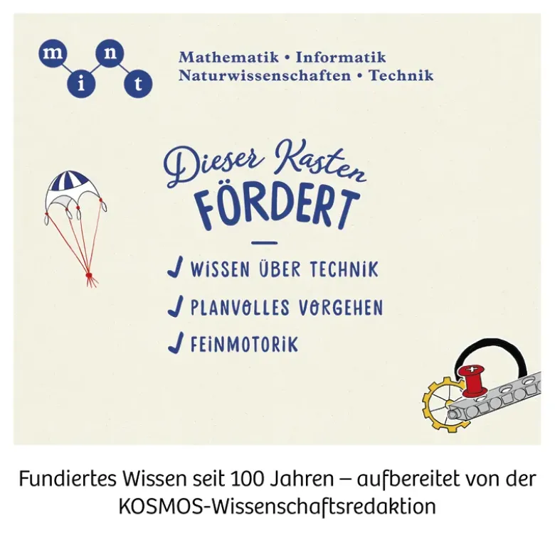 KOSMOS Experimentier-Kasten "Technik ganz einfach", 59-tlg.
