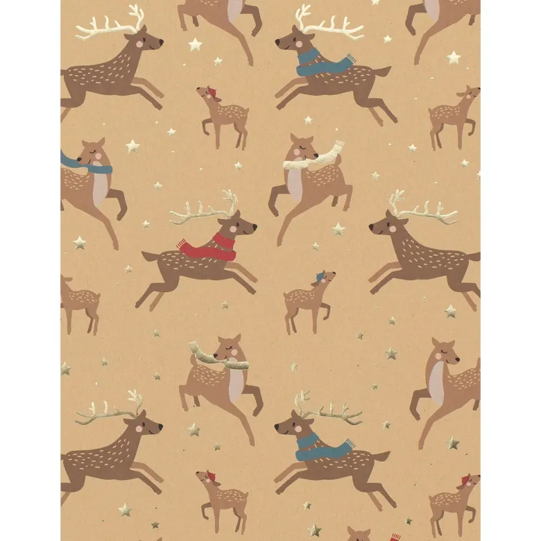 Kraftpapier-Block "Magic Christmas Paper" A4, 20 Blatt