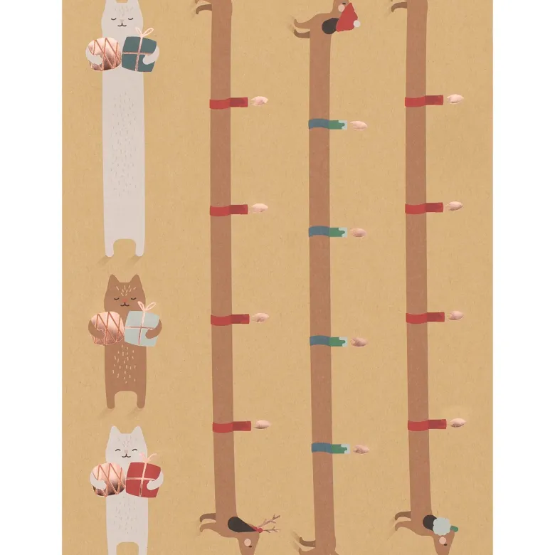 Kraftpapier-Block "Magic Christmas Paper" A4, 20 Blatt