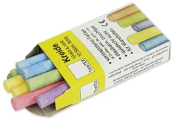 Kreide 10 mm ø, farbig, im 10-er Pack