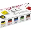 KREUL Glas- und Porzellanmalfarbe Classic, 6 x 20 ml