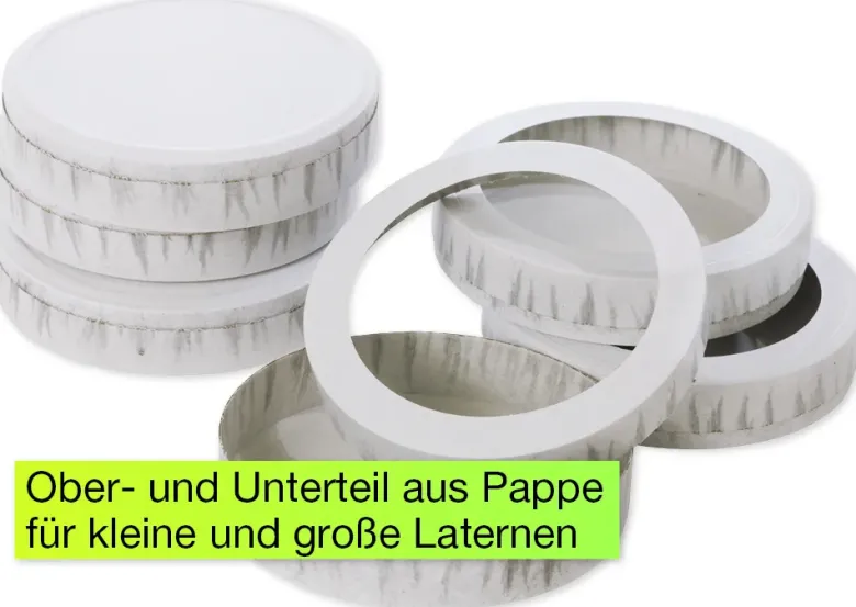 Käseschachteln klein 11 cm ø, 10 Paar