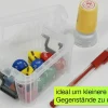 Kunststoff-Box stapelbar, transparent, 0,2 Liter
