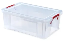 Kunststoff-Box stapelbar, transparent, 15 Liter