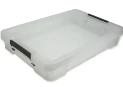 Kunststoff-Box stapelbar, transparent, 12 Liter (A3)