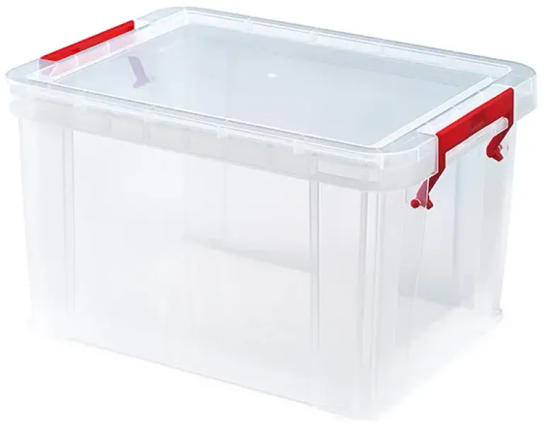 Kunststoff-Box stapelbar, transparent, 5 Liter (A5 XL)