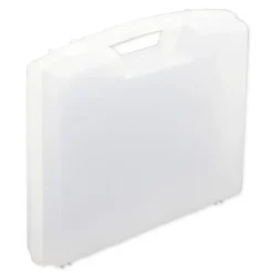 Kunststoff-Koffer leer, ca. 22x15x4,5 cm