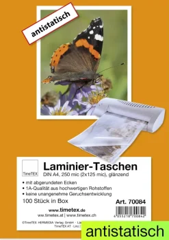 Laminier-Taschen A3 2x80 mic glänzend, 100 Stück