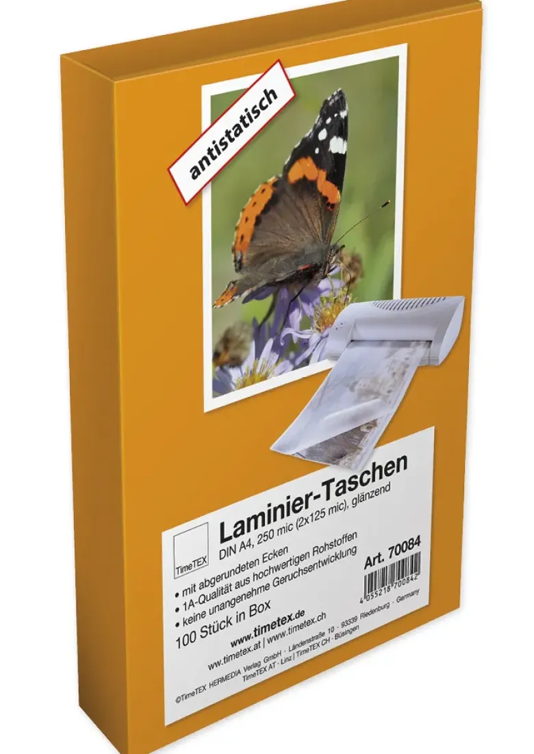 Laminier-Taschen A3 2x80 mic glänzend, 100 Stück