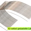 Laternen-Drahtbügel, 100-tlg.
