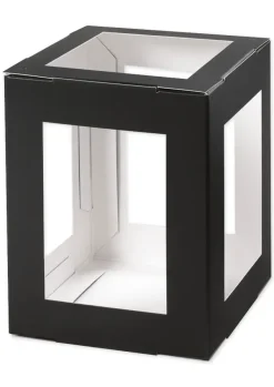 Laternen zum Stecken, 13,5x13,5x18 cm, 5 Stück farbig sortiert