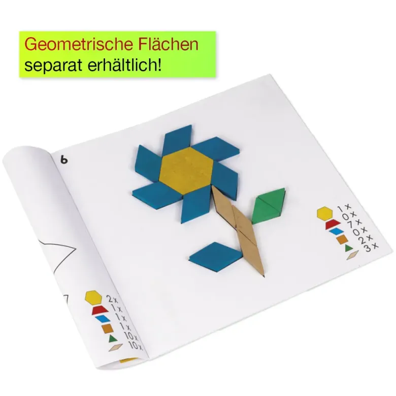 Legeschablonen für Geometrische Flächen