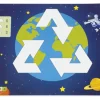 Legespiel Geometrie "Recycling & Umweltschutz", 110-tlg.