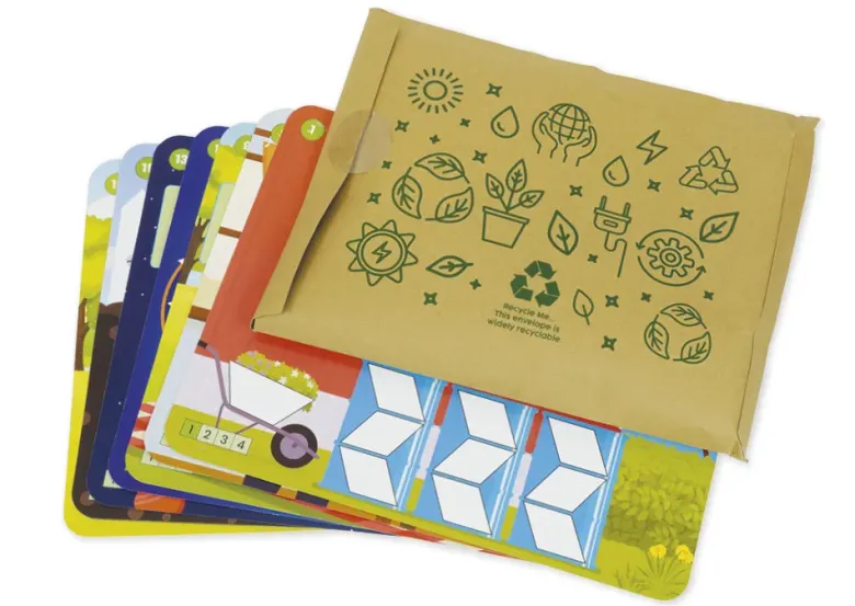 Legespiel Geometrie "Recycling & Umweltschutz", 110-tlg.