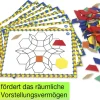 Legespiel "Geometrische Formen", 144-tlg.