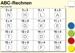 Lernspiel ABC-Rechnen