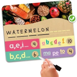 Lernspiel "Buchstabieren und Silben bilden", 16-tlg.