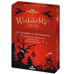 Lernspiel "Das Weihnachts-Quiz", 50-tlg. in Box