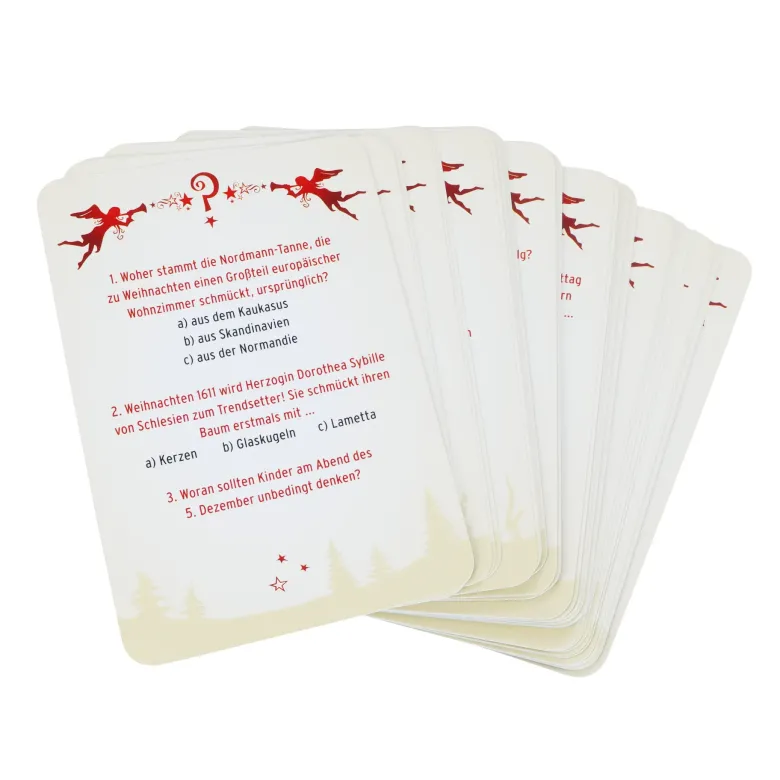 Lernspiel "Das Weihnachts-Quiz", 50-tlg. in Box
