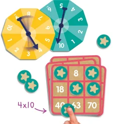 Lernspiel "Multiplikations-Bingo", 161-tlg.