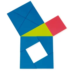 Lernspiel "Pythagoras-Puzzle", 10-tlg.