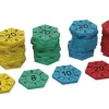 Lernspiel "Zahlenburg Hexagon", 45-tlg.