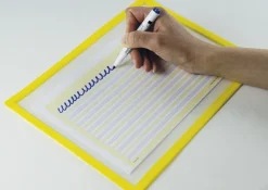 Lern- und Sammeltaschen A4-Plus hochkant, mit Farbeinfassung, 10-tlg.