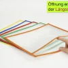 Lern- und Sammeltaschen A4-Plus quer, mit Farbeinfassung, 10-tlg.