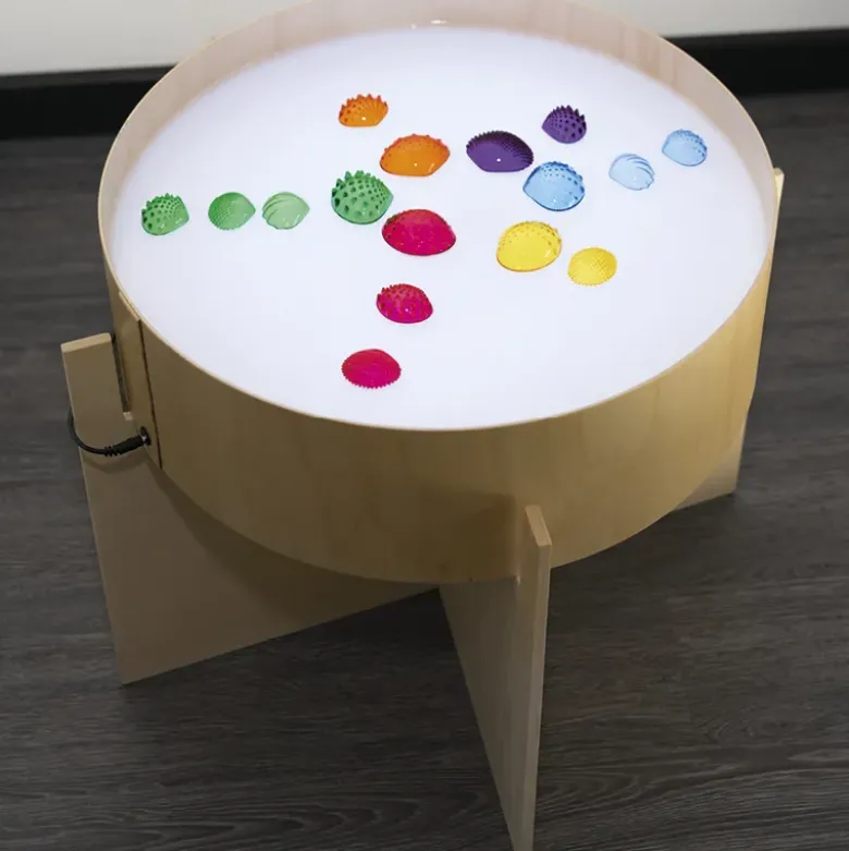Leuchtkübel "Regenbogen", ca. 47 cm ø
