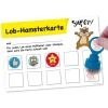 Lob-Hamsterkarte mit 10 Feldern, 25 Stück