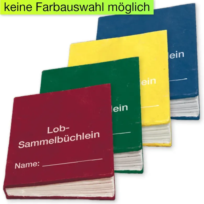 Lob-Sammelbüchlein A8, 62 Seiten
