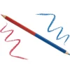 LYRA Silbenstift mit Doppelspitze rot/blau, 6-kant, 6,8 mm ø